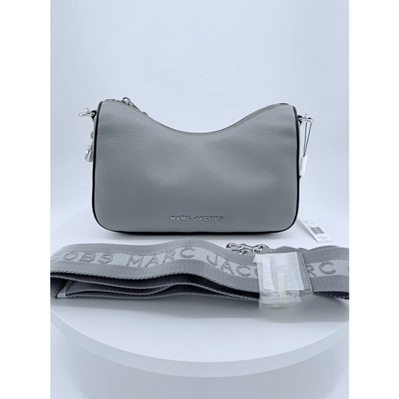 NWT Marc Jacobs Rock Grey Covertible Crossbody / Bag - Picture 3 of 17